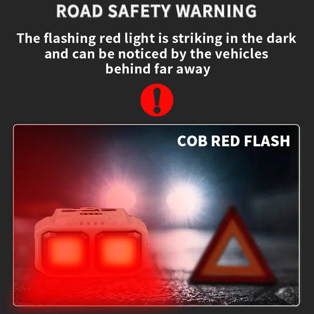 Headlamp Rechargeable 1000 Lumen LED Head Lamp Flashlight with White Red Light Waterproof Headlight for Outdoor Camping Fishing