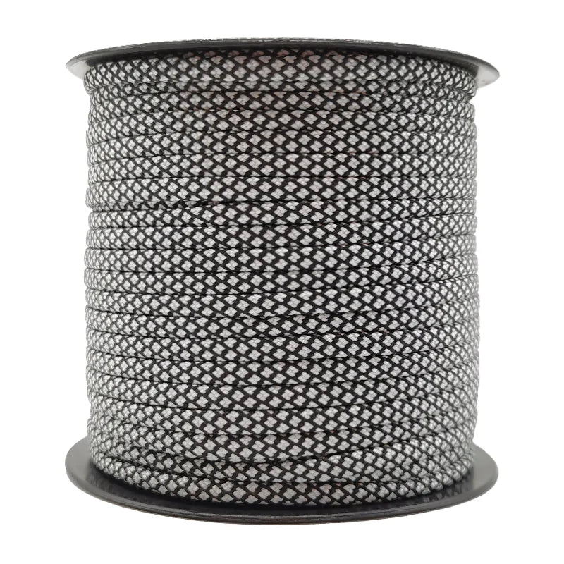 Army Green Black Paracord 550 Climbing Lanyard Tent Rope 4mm 7 Stand Lanyard Paracord Survival For Hiking Camping