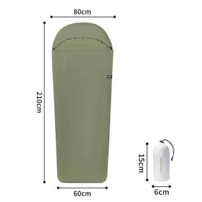 Naturehike Sleeping Bag Liner Lightweight Single Sleeping Bag Cover Ultralight Comfortable Camping Sheets Travel Sleep Sack