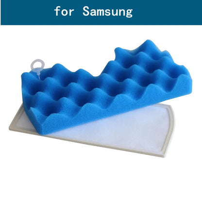 Blue Sponge Hepa Filter Kit for Samsung DJ97-01040C SC43 SC44 SC45 SC47 Series Robot Vacuum Cleaner Parts Car Accessories