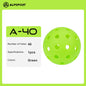 ALP Outdoor Pickleball 74mm Durable 40 Holes 26 Holes 1/3/6/12/100 Pieces/PCS 26g Original USA Professional Pickleball