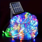 Solar LED Rope Lights Fairy Tube Light String Outdoor Waterproof Lawn Lamps 8 Mode For Home Garden Patio Christmas Wedding Decor