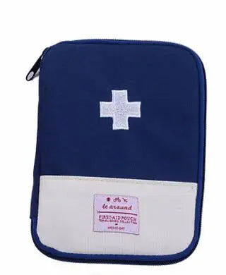 Emergency Kit Bags Portable First Aid Kit Bag Outdoor Safety Survival Pouch Travel Package Medical Bag Divider Storage Organizer