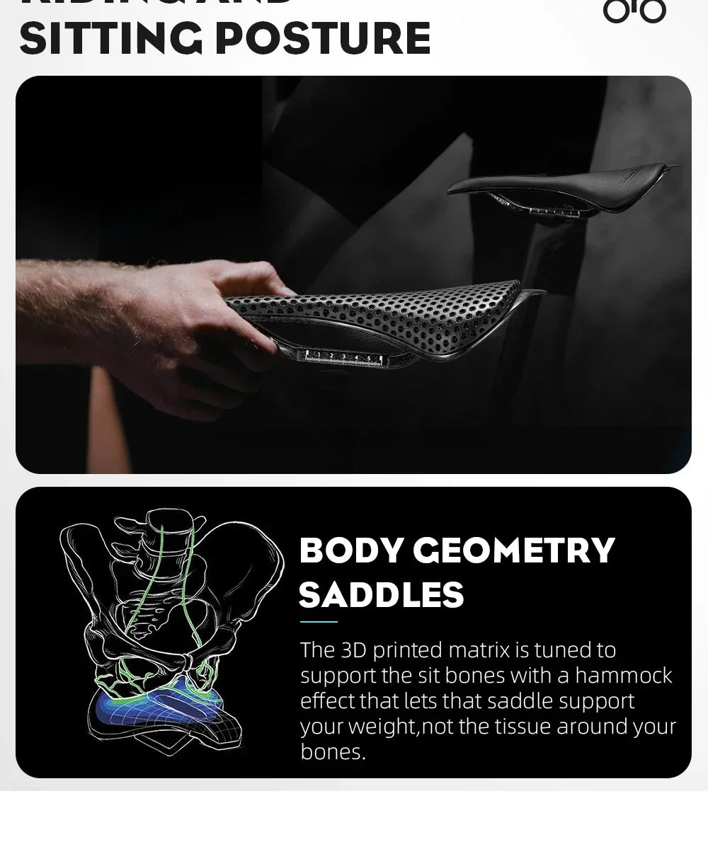 RYET Bike Saddle Ultralight Racing Full Carbon Seating Saddles 115g 7x9mm Road MTB Bicycle Seat Cushion Cycling Accessories
