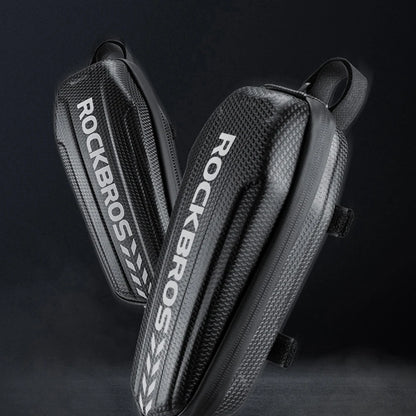 ROCKBROS Bike Bag,Waterproof Front Frame Top Tube Bicycle Pouch,Large Capacity Cycling Front Storage Bag for Mountain Road Bikes