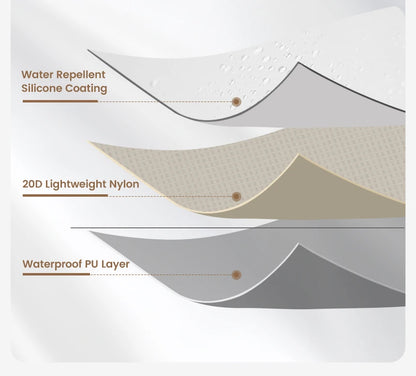 MOBI GARDEN Camping Tent Ultra Light Trekking Tent Portable Outdoor Hiking 20D