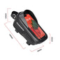 1L Bike Bag Bicycle Front Cell Mobile Phone Case Holder with Touchscreen Top Tube Cycling Bag Reflective MTB Bike Accessories