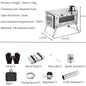 Camping Firewood Stove Tent Wood Heater Outdoor Ultralight  Burner Folding Portable Brazier Stainless Steel Furnace with Chimney