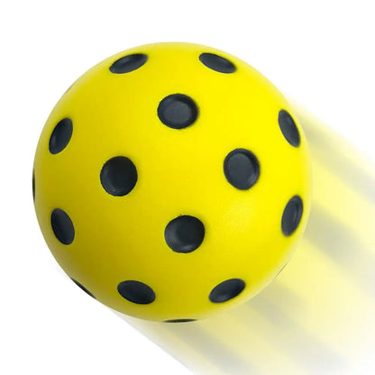 Foam Pickleball Balls Foam Balls Bounce Ball Consistent Bounce Practice Ball Pickle Balls for Pickleball Training Indoor