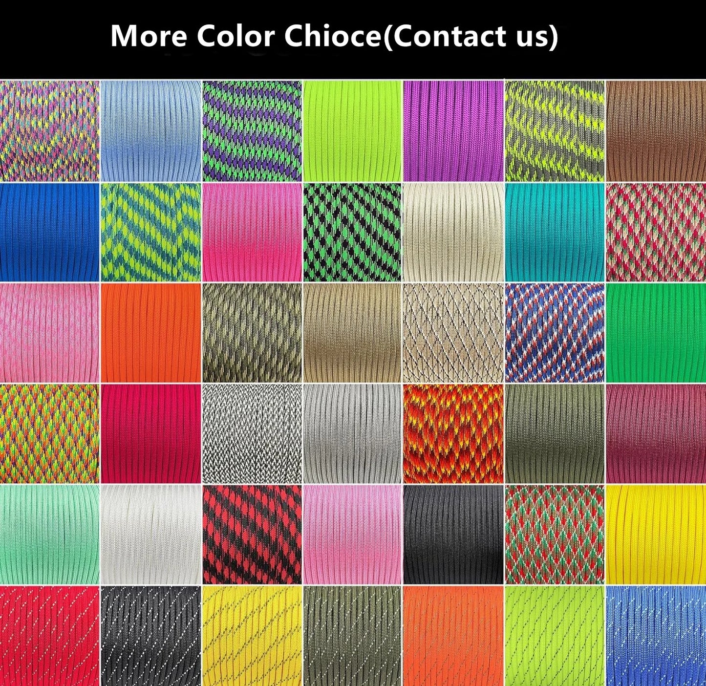 9 Core 650lb Paracord 100m Dia.4mm Military Standard Parachute Rope Tent Lanyard Accessories For Survival Bracelet DIY Making