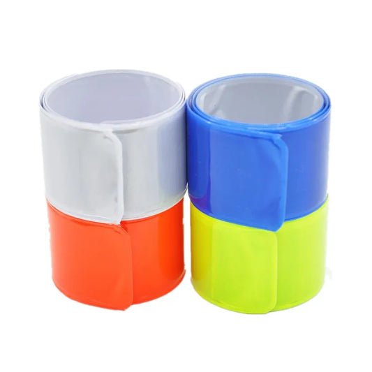 1pc 40cm Reflective Strap for Sports Running Cycling Reflective Strips Warning Tape for Biking Safety Pants Reflector Material