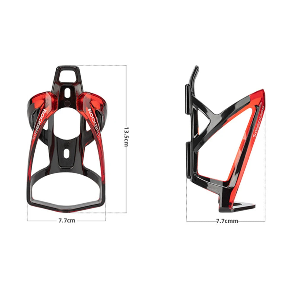 ROCKBROS Bicycle Water Bottle Plastic Outdoor Running Sports Squeeze Mug Cycling Kettle Bike Cup with Bottle Bracket