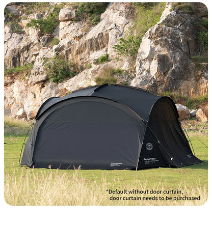 ShineTrip Outdoor Silver Coated Canopy Rainproof And Sunscreen Self-driving PU3000MM Waterproof Camping Sunshade Tent Dome