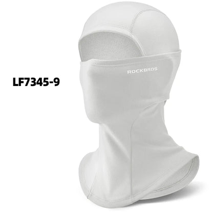 ROCKBROS Cycling Face Keep Warm Winter Climbing Hiking Fleece Thermal Windproof Balaclava Running Fishing Skiing Hat Headwear