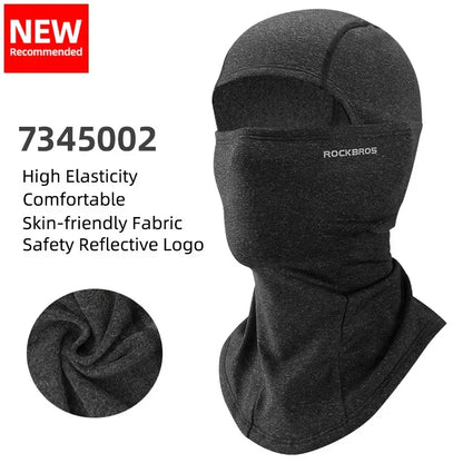 ROCKBROS Keep Warm Balaclava Winter Women Men's Motorcycle Bike Helmet Inner Cap Cycling Skiing Face Mask Thermal Windproof Hat