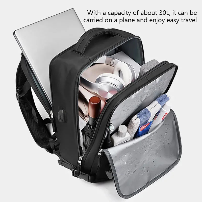Laptop Backpack Bag Waterproof Outdoor Travel Backpack Men Women Business School Sport Bag for Laptop Computer Clothing Shoes