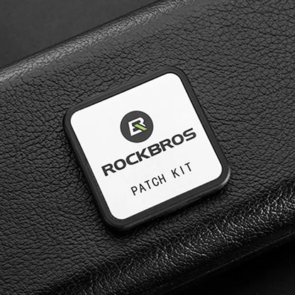 ROCKBROS Bicycle Flat Tire Repair Kit Tool Glue-free Portable Rubber Fetal Repair Bike Inner Tube Puncture Patch Repair Tools