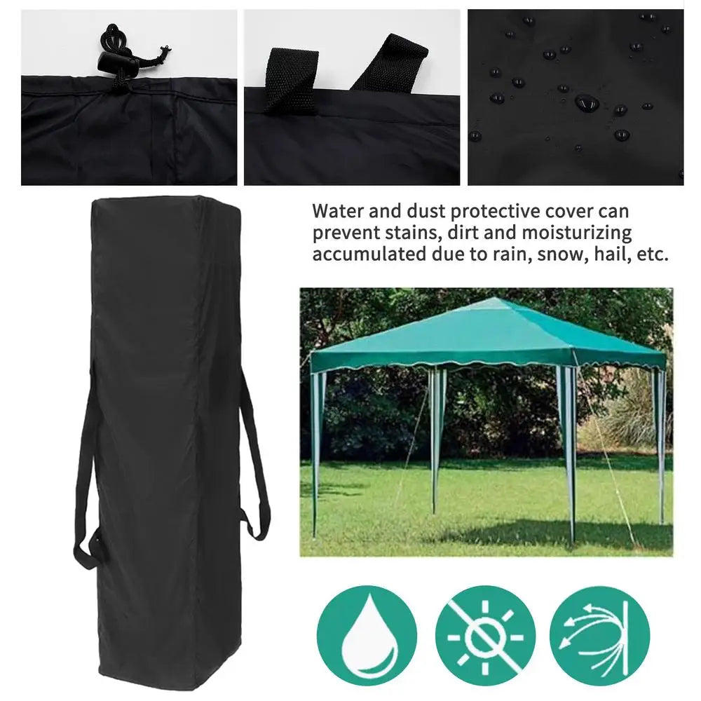 1pcs Outdoor Tent Pole Storage Bag Tools Sundry Bag Sun Shelter Pole Fishing Rod Carry Handbag Camping Accessories