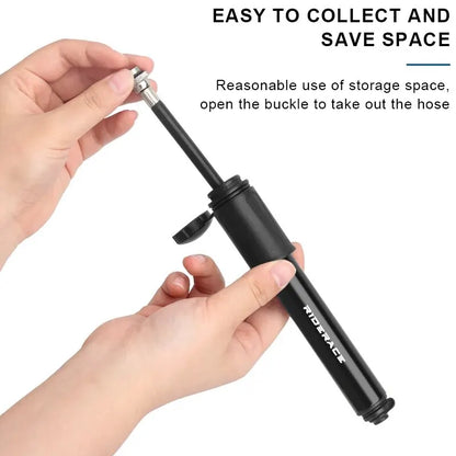 AliExpress Collection RIDERACE Bike Pump Portable Mini Cycling Hand Air Pump High Pressure Ball MTB Road Bicycle Tire Inflator