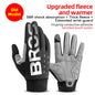 ROCKBROS Cycling Gloves Touch Screen Waterproof MTB Bike Bicycle Gloves Thermal Warm Motorcycle Winter Autumn Sports Equipment