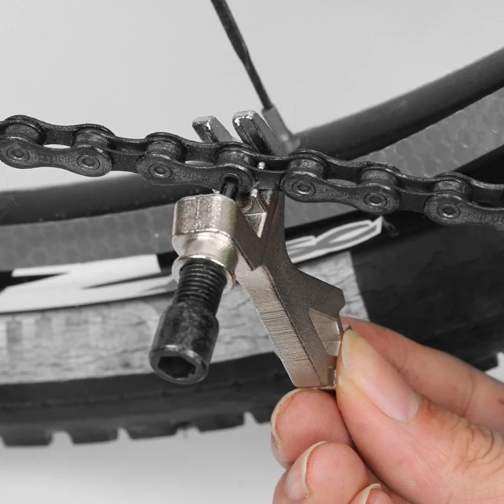 Bicycle Chains Removal Tool Bike Link Breaker MTB Chain Saw Splitter 8/9/10Speed Stainless Steel Solid Cycling Repair Tools