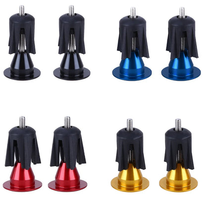 2PCS Cycling Bicycle Grips Soft Mountain Road Bike MTB Handlebar Cover Grips Bicycle Accessories Anti-slip Bike Grip End Cover