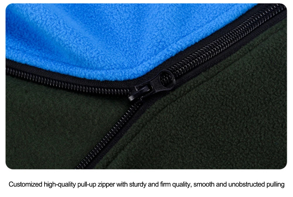 Outdoor fleece sleeping bag 180x80cm single down sleeping bag inner lining warm sleeping bag outdoor camping and travel supplies