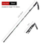 Trekking Stick 5-Section Telescopic Folding Trekking Poles Outdoor Camping Ultralight Portable Foldable Walking Hiking Stick