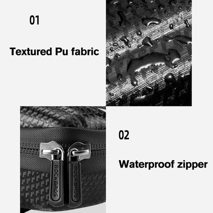 ROCKBROS Bike Bag,Waterproof Front Frame Top Tube Bicycle Pouch,Large Capacity Cycling Front Storage Bag for Mountain Road Bikes