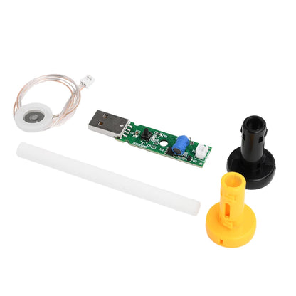 DC5V USB Ultrasonic Sprayer Humidifier Atomizer Driving Module Mini Humidifier DIY Kits 108KHZ 4/12 Hours Automatic Power Off