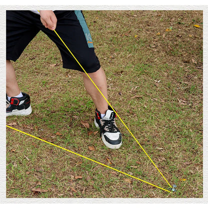 4mm Bold Sturdy Tent Rope High Reflective Luminous Windproof Tent Rope with Double Eye Buckle for Outdoor Camping,Dry,Bundle,Fix