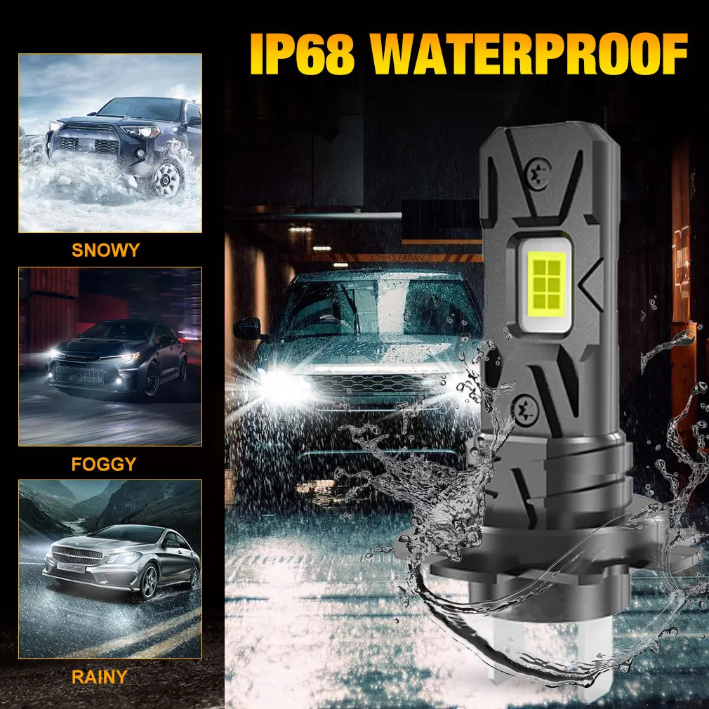 25000LM H7 LED Headlight Bulb 12pcs CSP 3570 Car Headlamp Auto Diode Lamp Canbus Mini H7 Led Bulb Turbo Light 6500K 12V