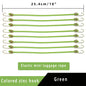 Elastic Bungee Cord Heavy Duty Luggage Straps Rope Hooks 25-30cm Stretch Tie Tent Outdoor Accessories