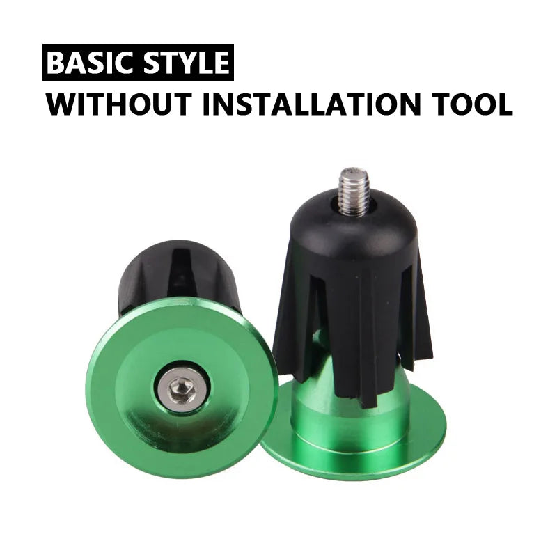 2PCS Cycling Bicycle Grips Soft Mountain Road Bike MTB Handlebar Cover Grips Bicycle Accessories Anti-slip Bike Grip End Cover