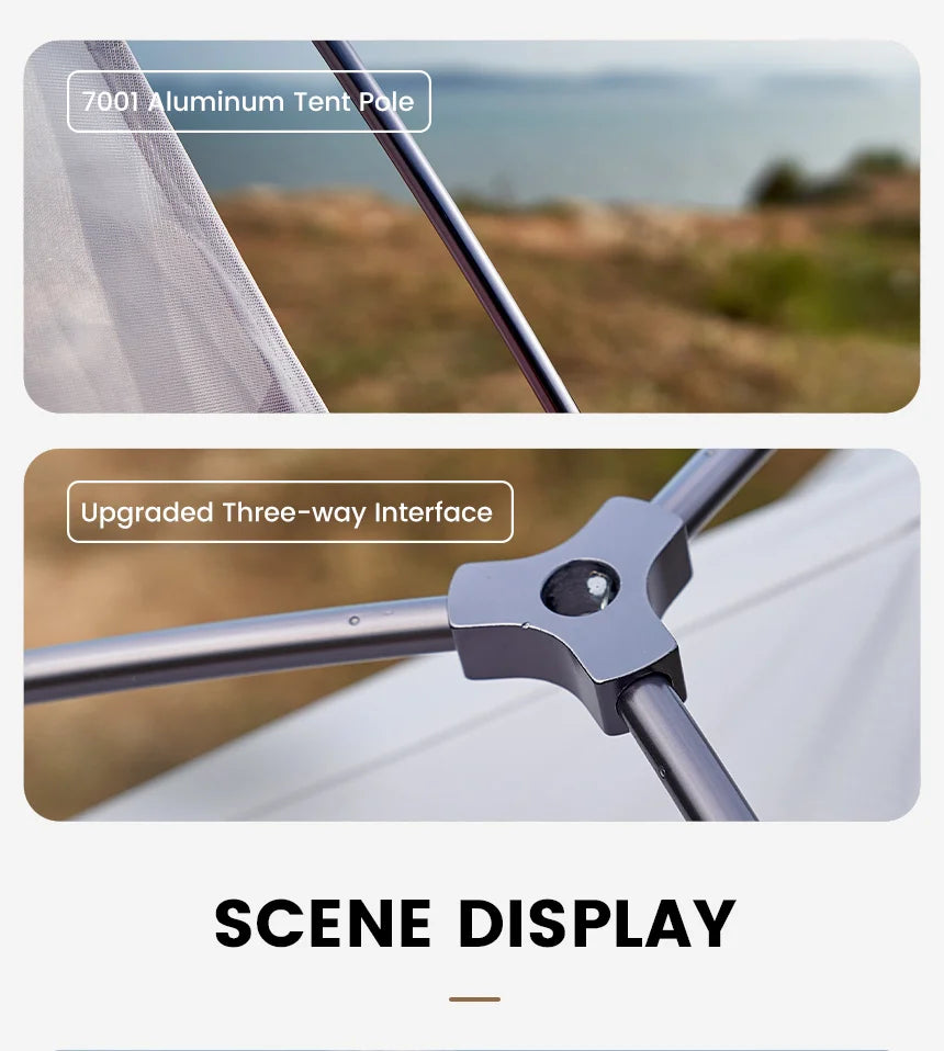 MOBI GARDEN Camping Tent Ultra Light Trekking Tent Portable Outdoor Hiking 20D