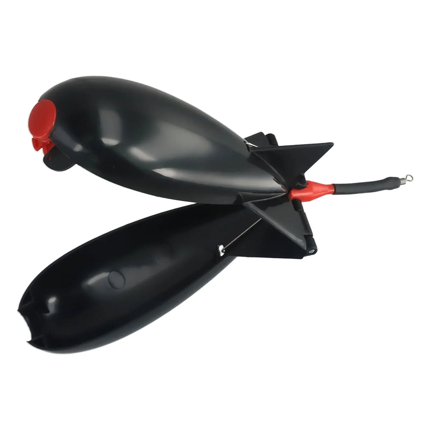 1Pcs S M L Carp Fishing Rocket Feeder Holder Spomb Pellet Rockets Feeders Spod Bomb Float Lure Bait Position Outdoor Gear