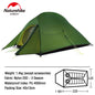 Naturehike Tent Cloud Up Series Ultralight Outdoor Camping Tent Waterproof Backpacking Cycling Tent Camping Tent With Floor Mat