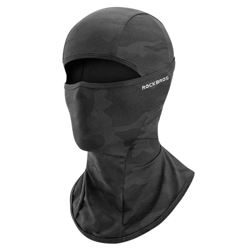ROCKBROS Cycling Mask Full Face UV Protection Bicycle Mask Summer Balaclava Hat Road Bike Scarf Breathable Outdoor Equipment