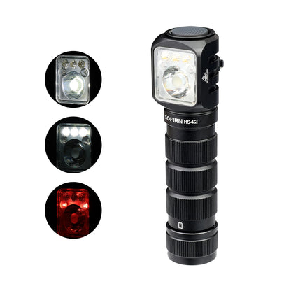 SOFIRN HS42 Headlamp 2100lm 18650 EDC USB C Rechargeable with Power Bank Flashlight SST40 LED Torch with Magnetic for Camping