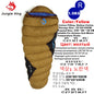 한국 특가 JUNGLE KING CY0903 Thickened Winter Cold Weather Waterproof Sleeping Bag Camping Hiking Supplies -8℃ Cotton Sleeping Bags
