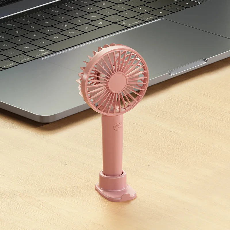 Handheld Mini Air Conditioner USB Rechargeable Portable Humidifier Mist Cooler Cooling Spray Humidifier Fan for Home/Office/Dorm