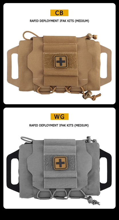 Hot Sale!Military tactical rapid deployment first aid kit/outdoor tactical MOLLE kit/survival emergency kit/camping medical kit