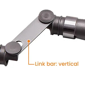 Roller Lifters and Link Bar Small Block for Chevy SBC 265 350 400 V8 Hydraulic