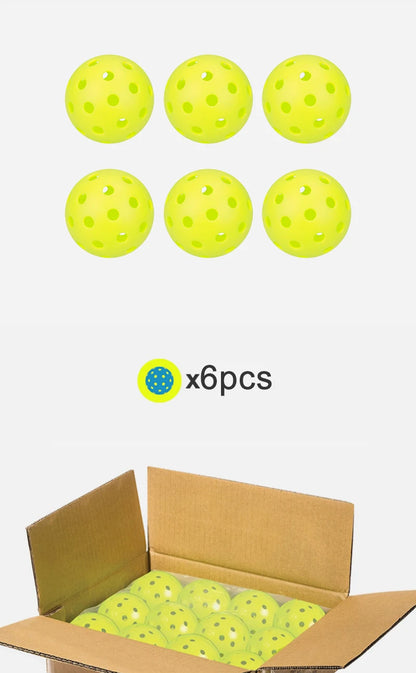 ALP Outdoor Pickleball 74mm Durable 40 Holes 26 Holes 1/3/6/12/100 Pieces/PCS 26g Original USA Professional Pickleball