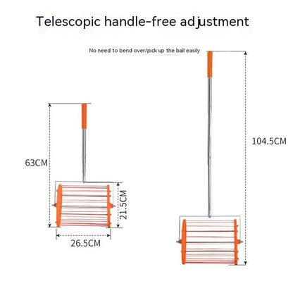 High Quality  table tennis ball picker drum type telescopic convenient pick up  table tennis balls