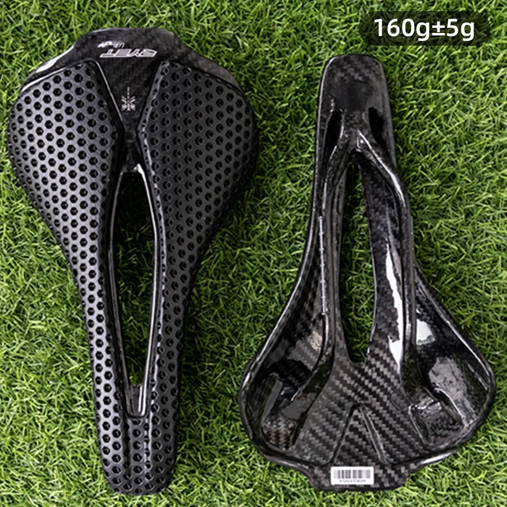RYET Bike Saddle Ultralight Racing Full Carbon Seating Saddles 115g 7x9mm Road MTB Bicycle Seat Cushion Cycling Accessories