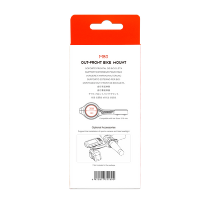 Original IGPSPORT M80 Holder Extended Bracket Bicycle Headlight Mount Bar Cycling Computer For Garmin Edge BSC200 Bsc300 IGS630