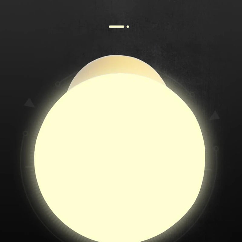 Home Garden Decor Portable LED Pull Cord Light Bulb Battery Operated Hanging Pull Cord Night Lamp Outdoor Camping Tent Light