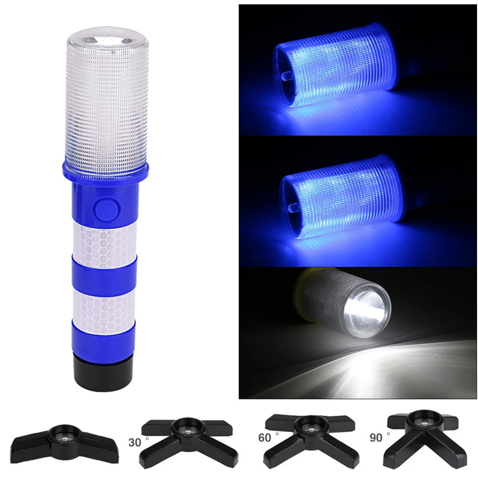 Led Twinkle Star Emergency Car Roadside Flares Light Kit Safety Strobe Warning Light Alert Flare For Out Door Camping Traveling