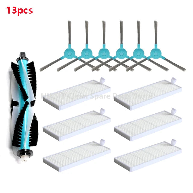 Roller Brush Hepa Filter For Cecotec Conga 1390 1290 1590 Robot Vacuum Cleaner Spare Parts Side Brush Mop Cloth Rags Replacement